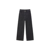 Women's High Waist Straight Fit Jeans